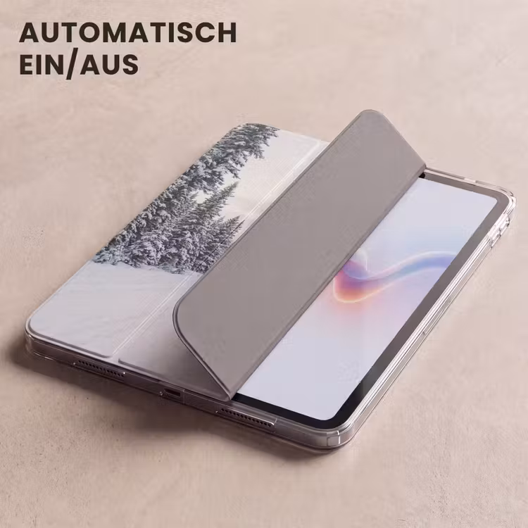 iPad-Hülle - Straße - Schnee - Nadelwald - Winter - Abenteurer — 5