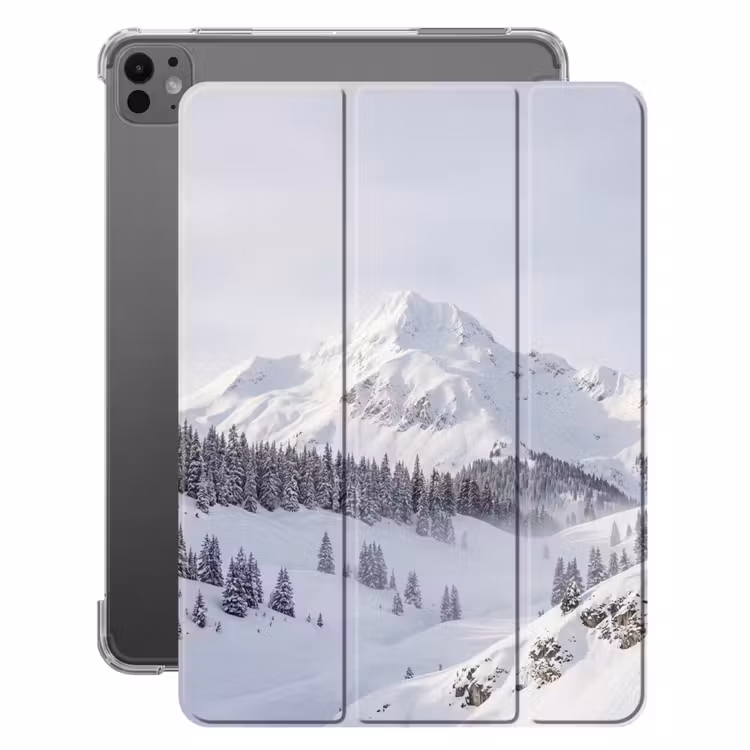 iPad-Hülle - Berg - Schnee - Winter - Natur - Weiß — 1