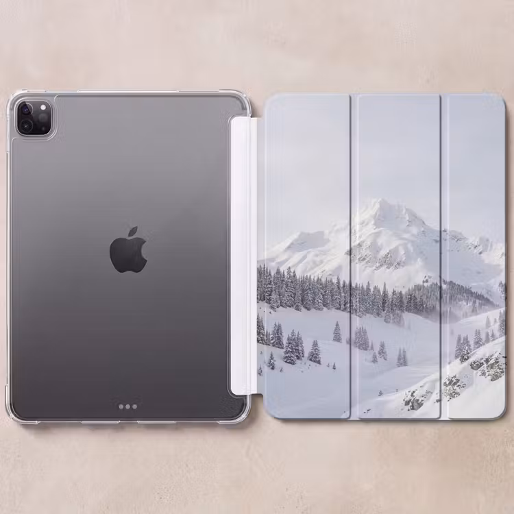 iPad-Hülle - Berg - Schnee - Winter - Natur - Weiß — 6