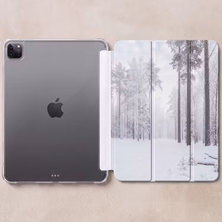 iPad-Hülle - Wald - Schnee - Weg - Winter - Stille — 6