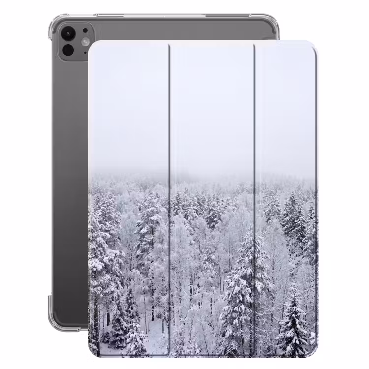 iPad-Hülle - Wald - Schnee - Winter - Natur - Weiß — 1