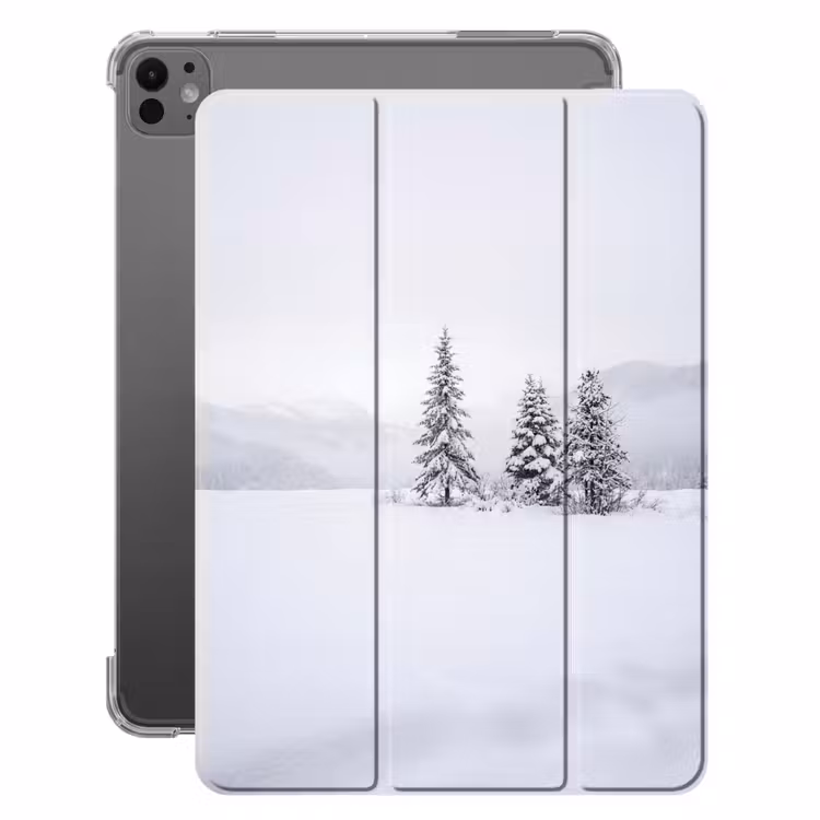 iPad-Hülle - Fichte - Schnee - Winter - Landschaft - Stille — 1