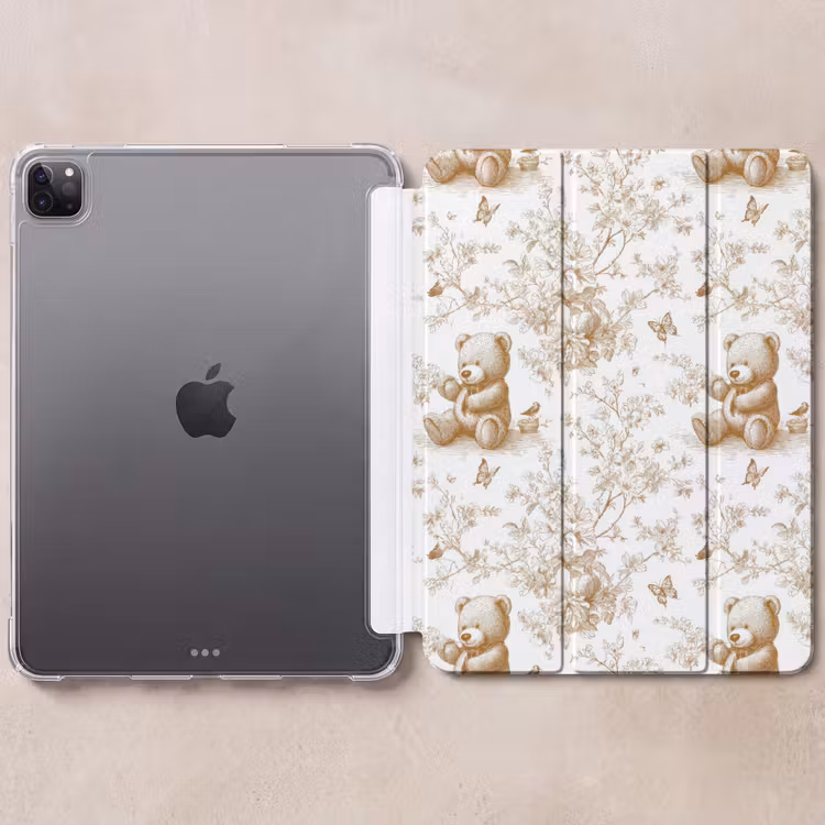 iPad-Hülle - Bär - Zeitlos - Braun — 6
