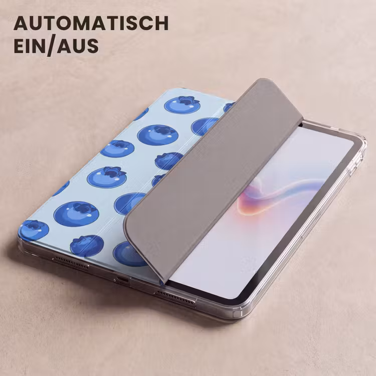 iPad-Hülle - Beeren - Modern - Blau — 5