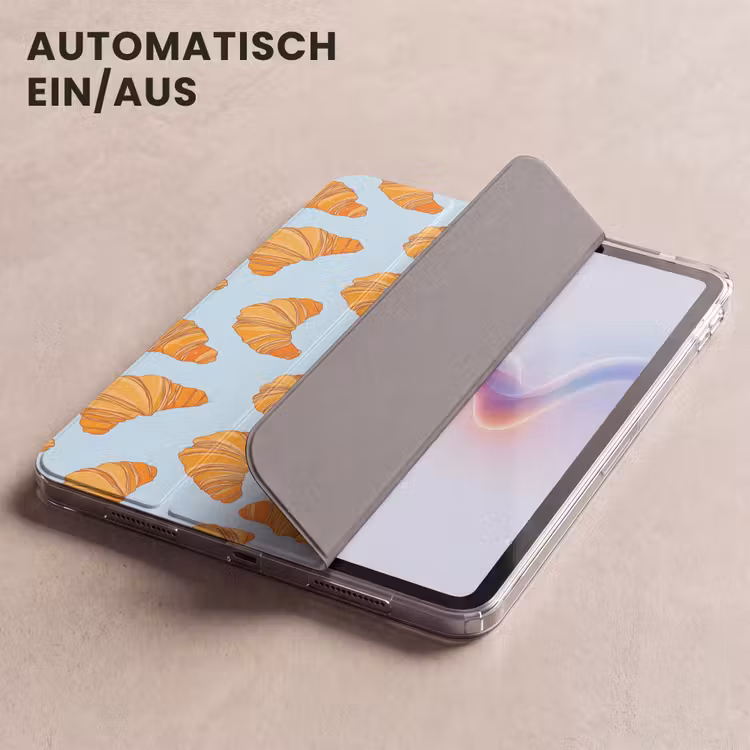 iPad-Hülle - Croissant - Verspielt - Blau — 5