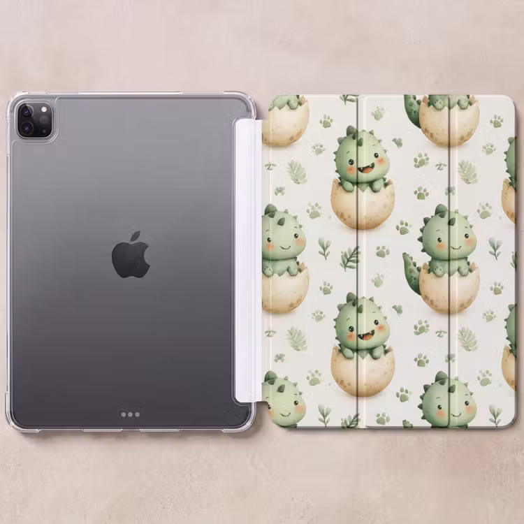 iPad-Hülle - Dino - Eier - Grün — 6