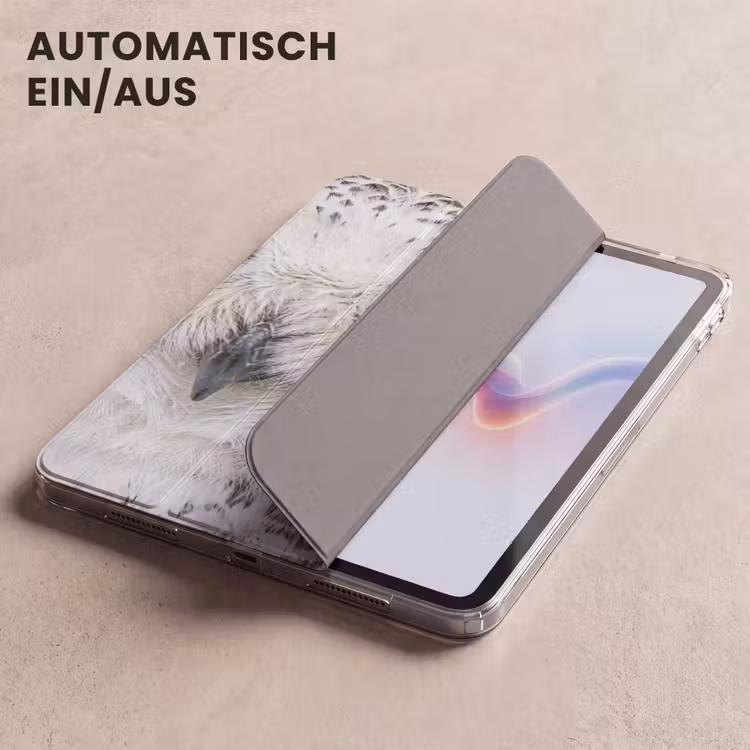iPad-Hülle - Schneeeule - Auge - Wildtiere - Weiß — 5