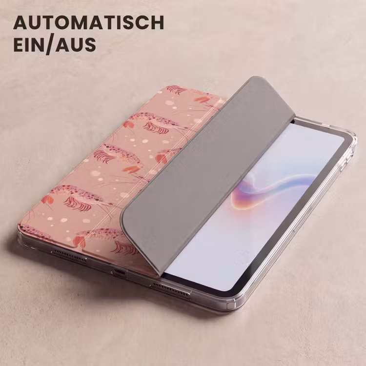 iPad-Hülle - Shrimps - Punkte - Rosa — 5