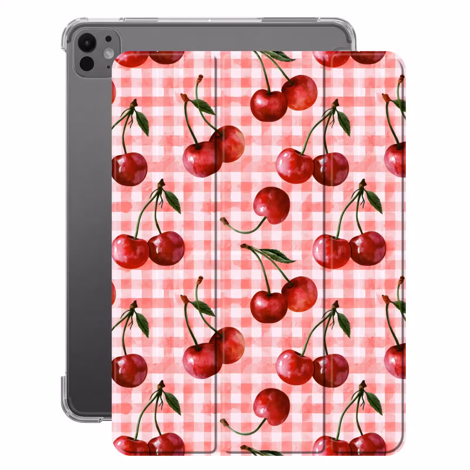 iPad-Hülle - Kirsche - Blöcke - Rot — 1