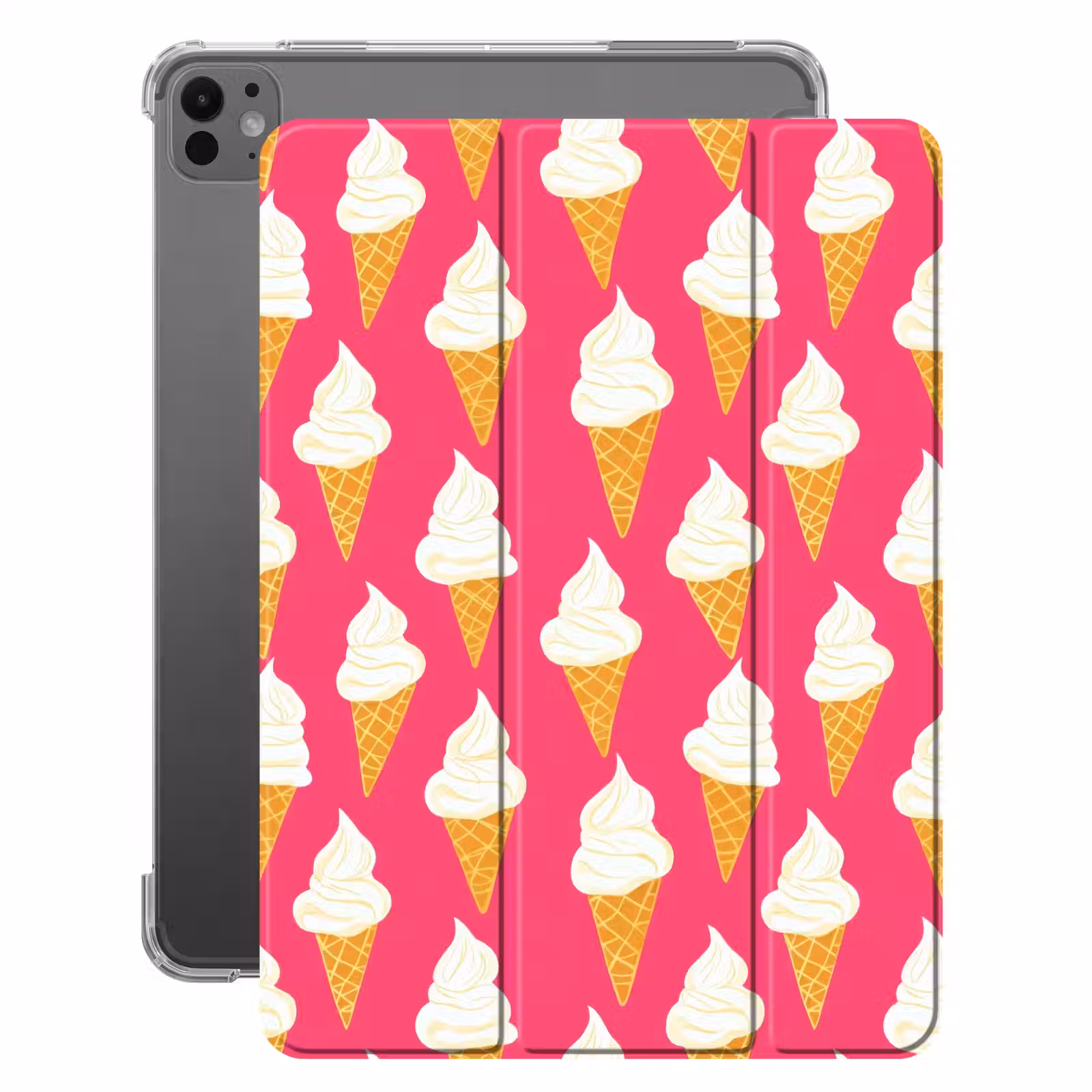 iPad-Hülle - Softeis - Hornisse - Rosa — 1