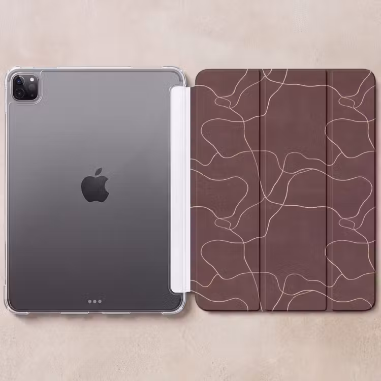 iPad-Hülle - Abstrakt - Modern - Braun — 6