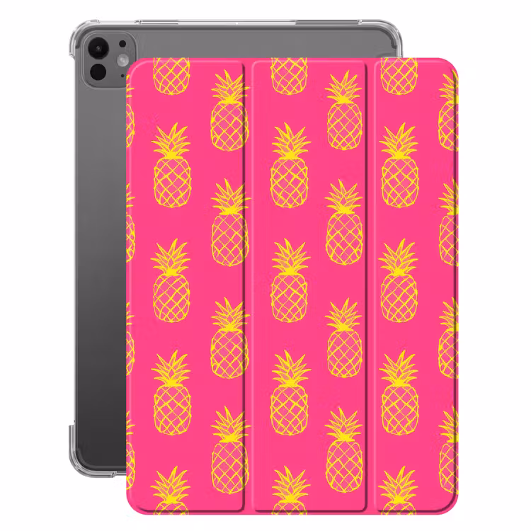 iPad-Hülle - Ananas - Trendy - Rosa — 1
