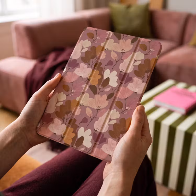 iPad-Hülle - Blume - Muster - Rosa — 4
