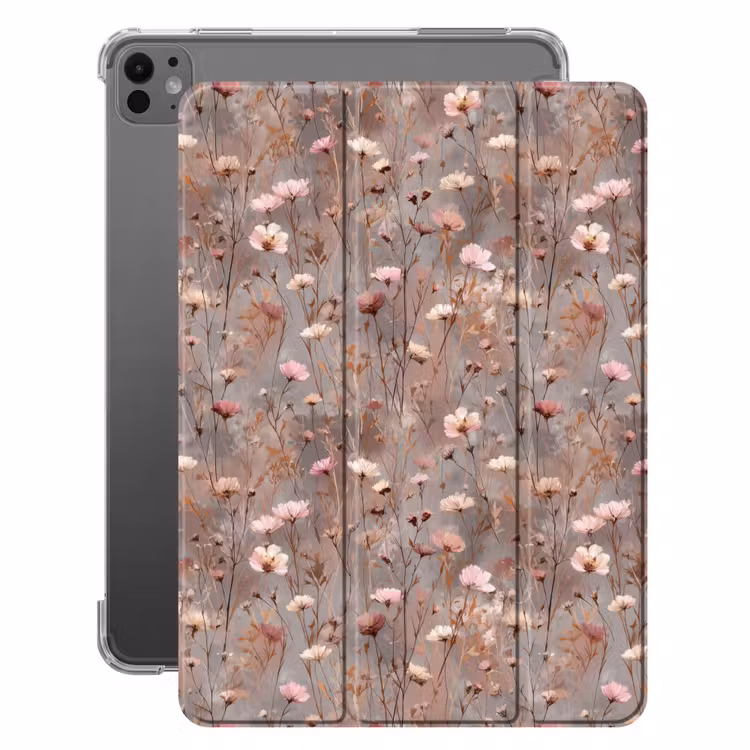 iPad-Hülle - Blumen - Wild - Pastell — 1