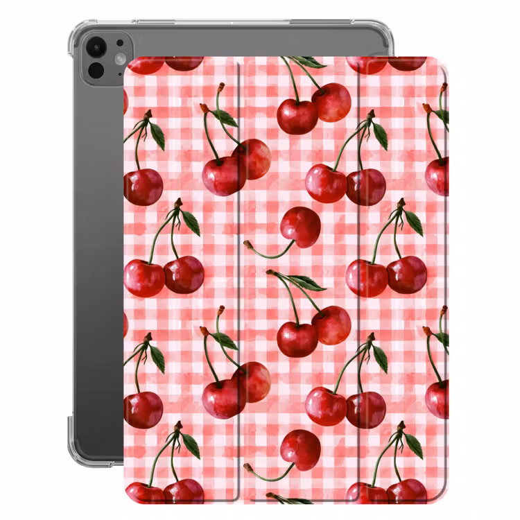 iPad-Hülle - Kirsche - Blöcke - Rot — 1