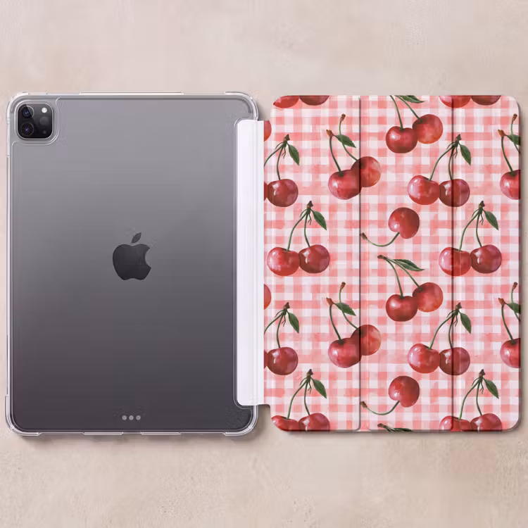 iPad-Hülle - Kirsche - Blöcke - Rot — 6