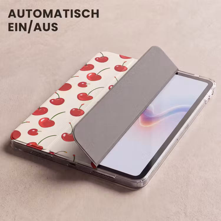 iPad-Hülle - Kirsche - Minimalistisch - Rot — 5