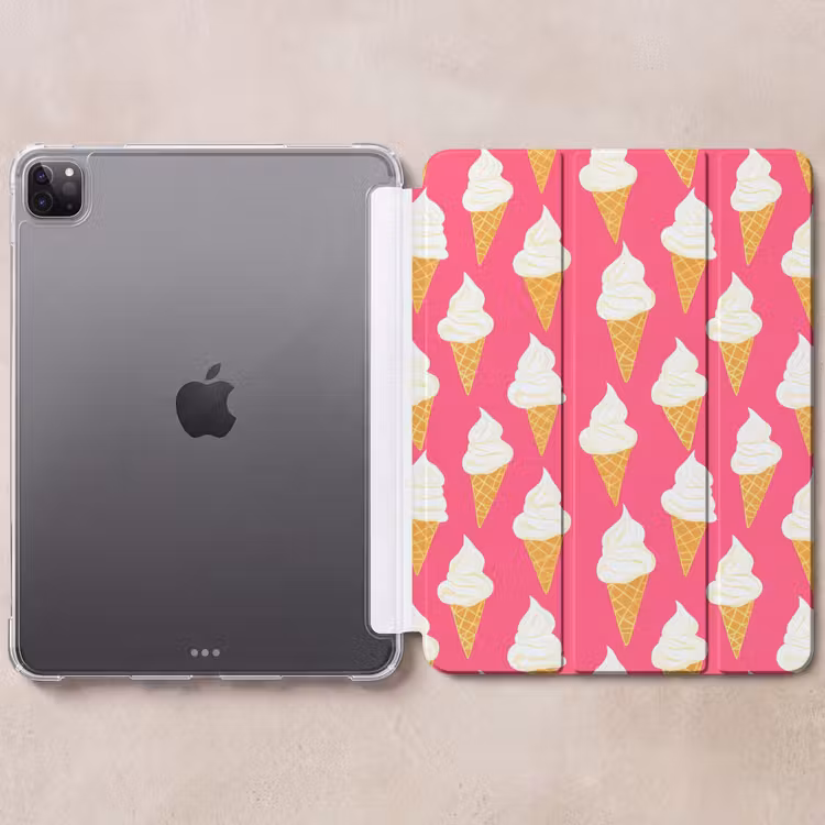 iPad-Hülle - Softeis - Hornisse - Rosa — 6