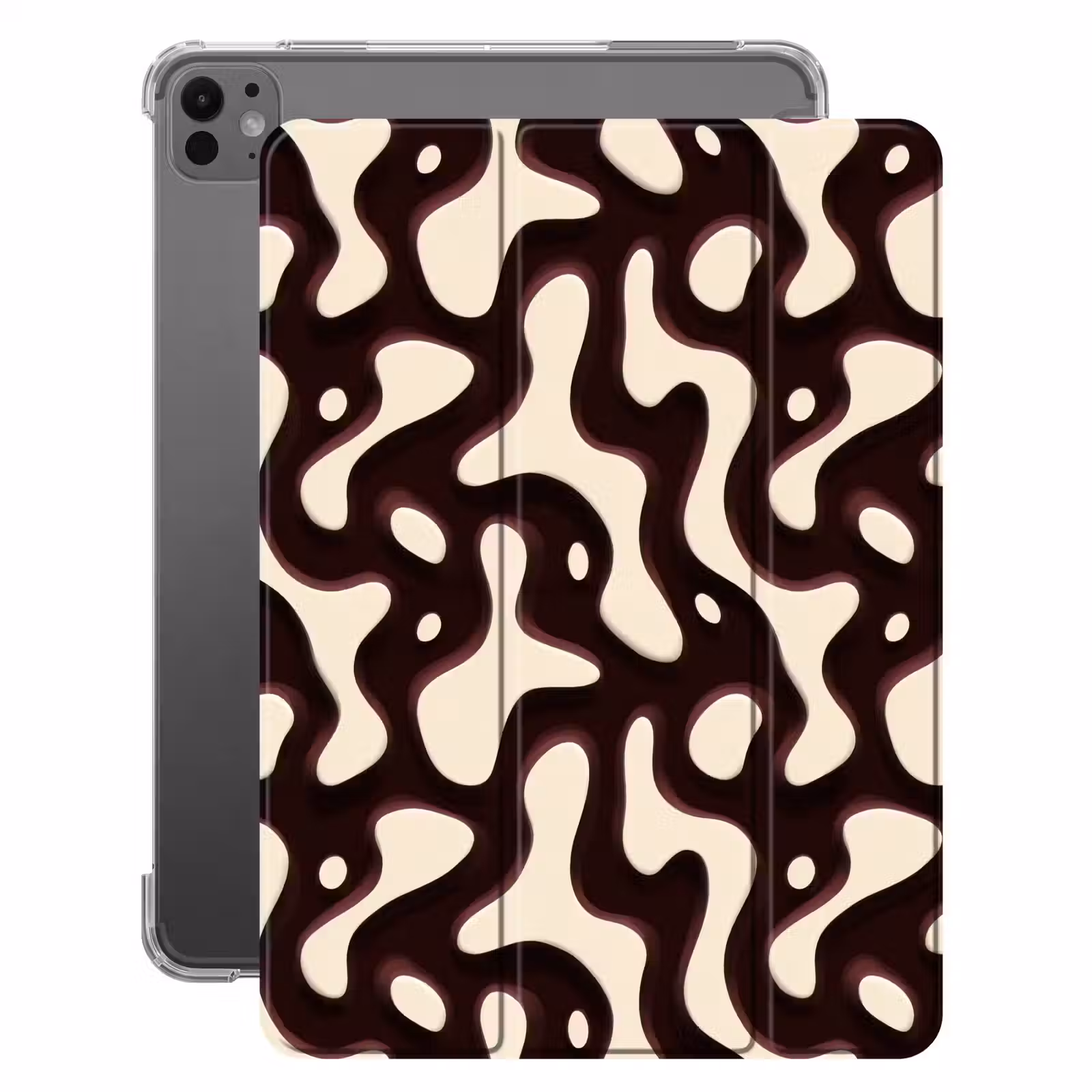 iPad-Hülle - Bio - Kraftvoll - Braun — 1