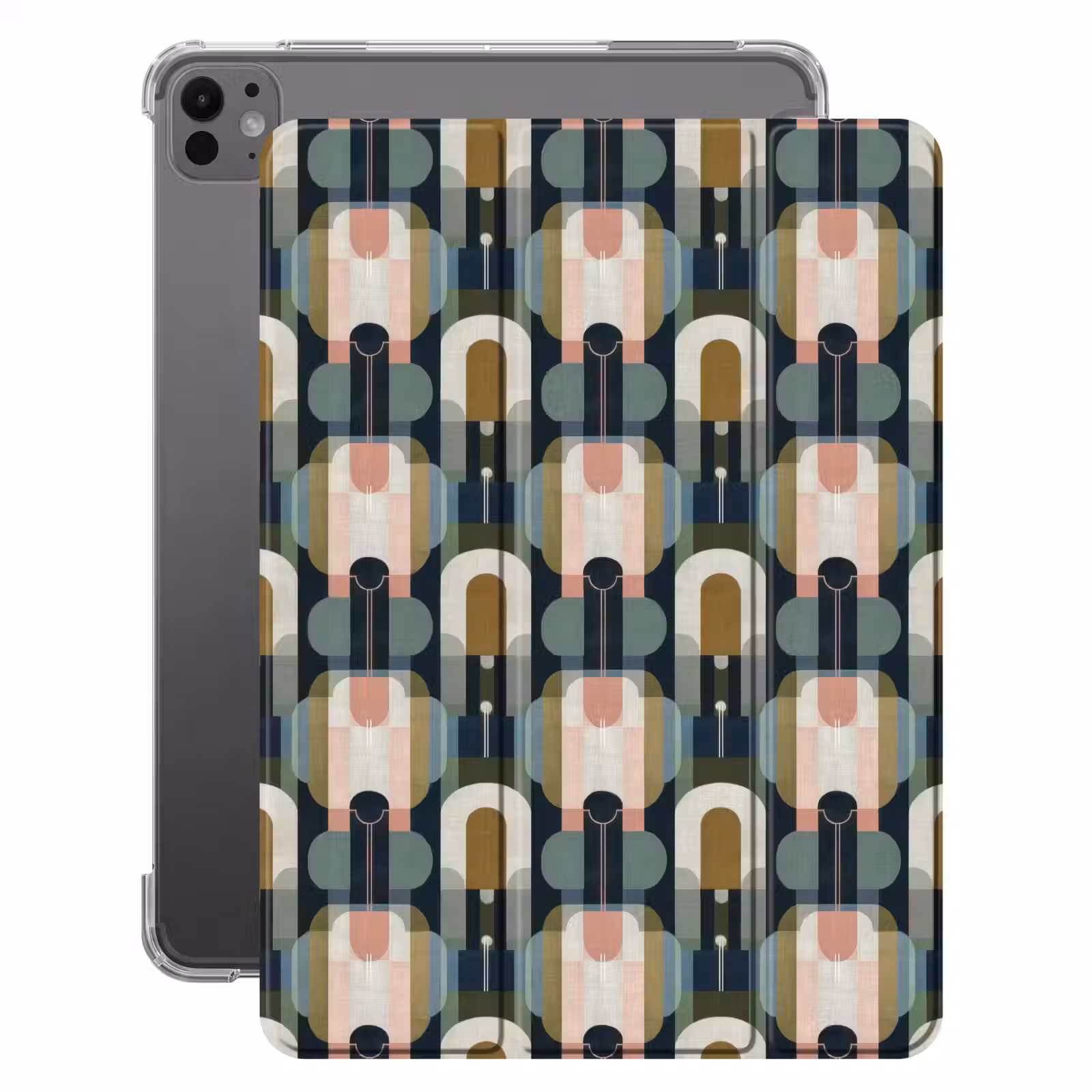 iPad-Hülle - Geografisch - Modern - Farbenfroh — 1