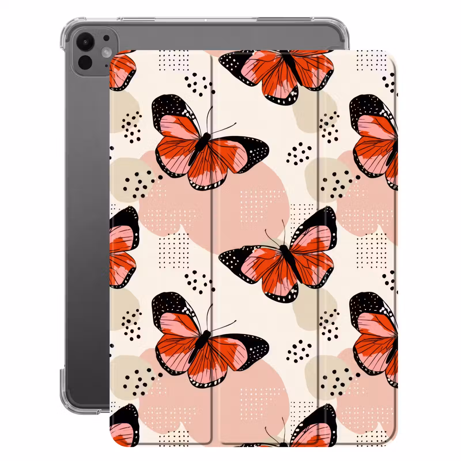 iPad-Hülle - Schmetterlinge - Retro - Farbenfroh — 1