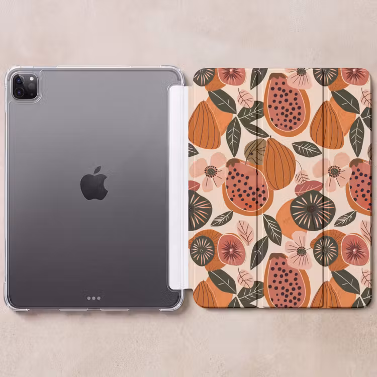 iPad-Hülle - Papaya - Blüte - Orange — 6