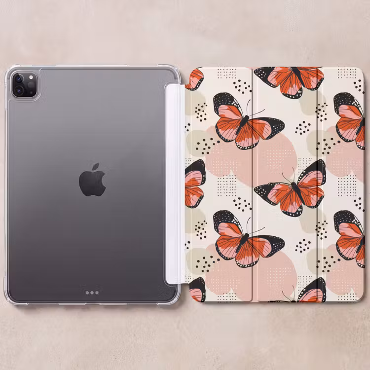 iPad-Hülle - Schmetterlinge - Retro - Farbenfroh — 6