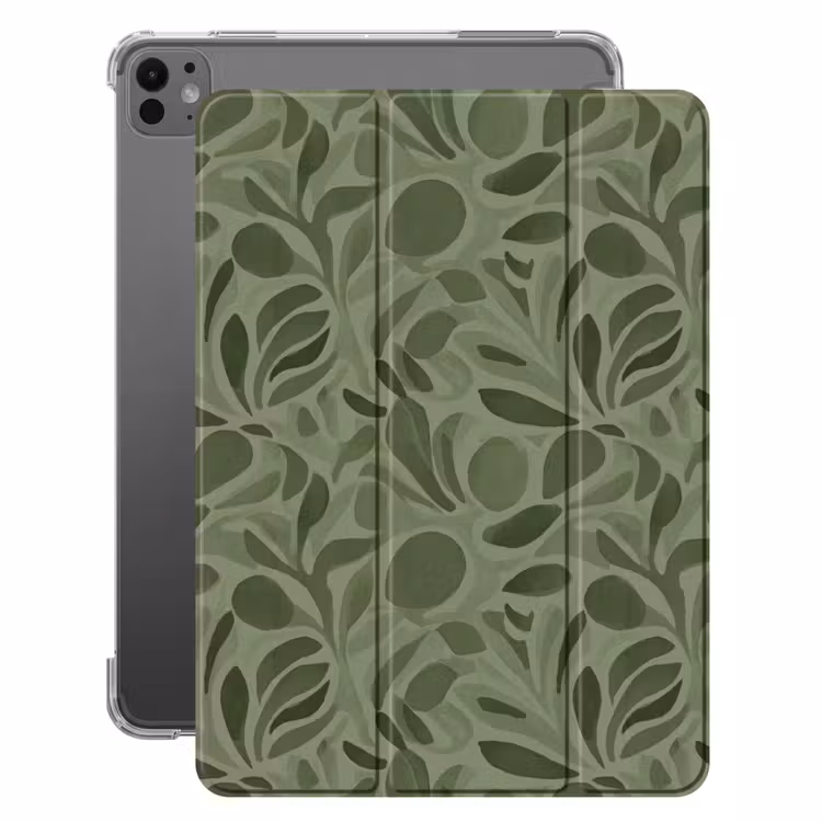 iPad-Hülle - Serene - Blätter - Grün — 1