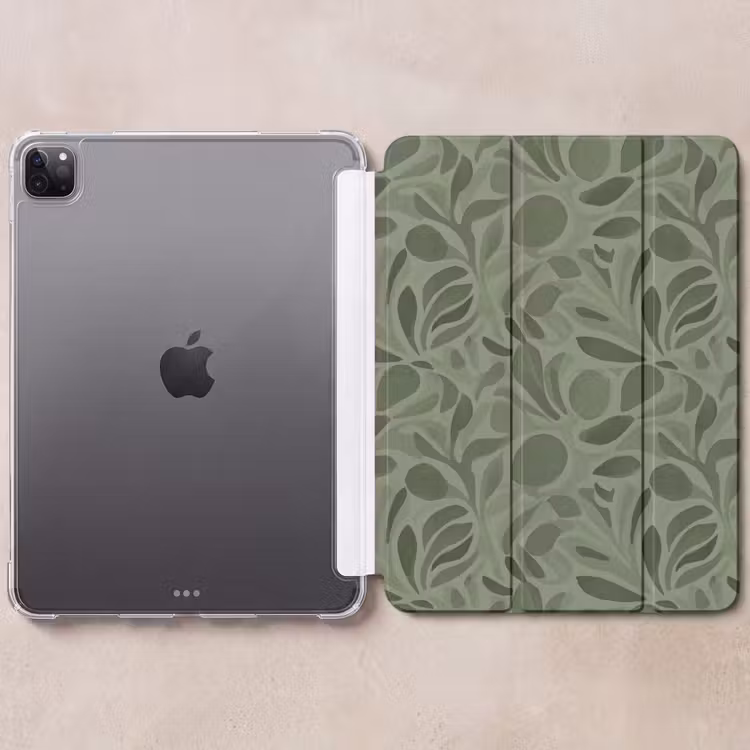 iPad-Hülle - Serene - Blätter - Grün — 6