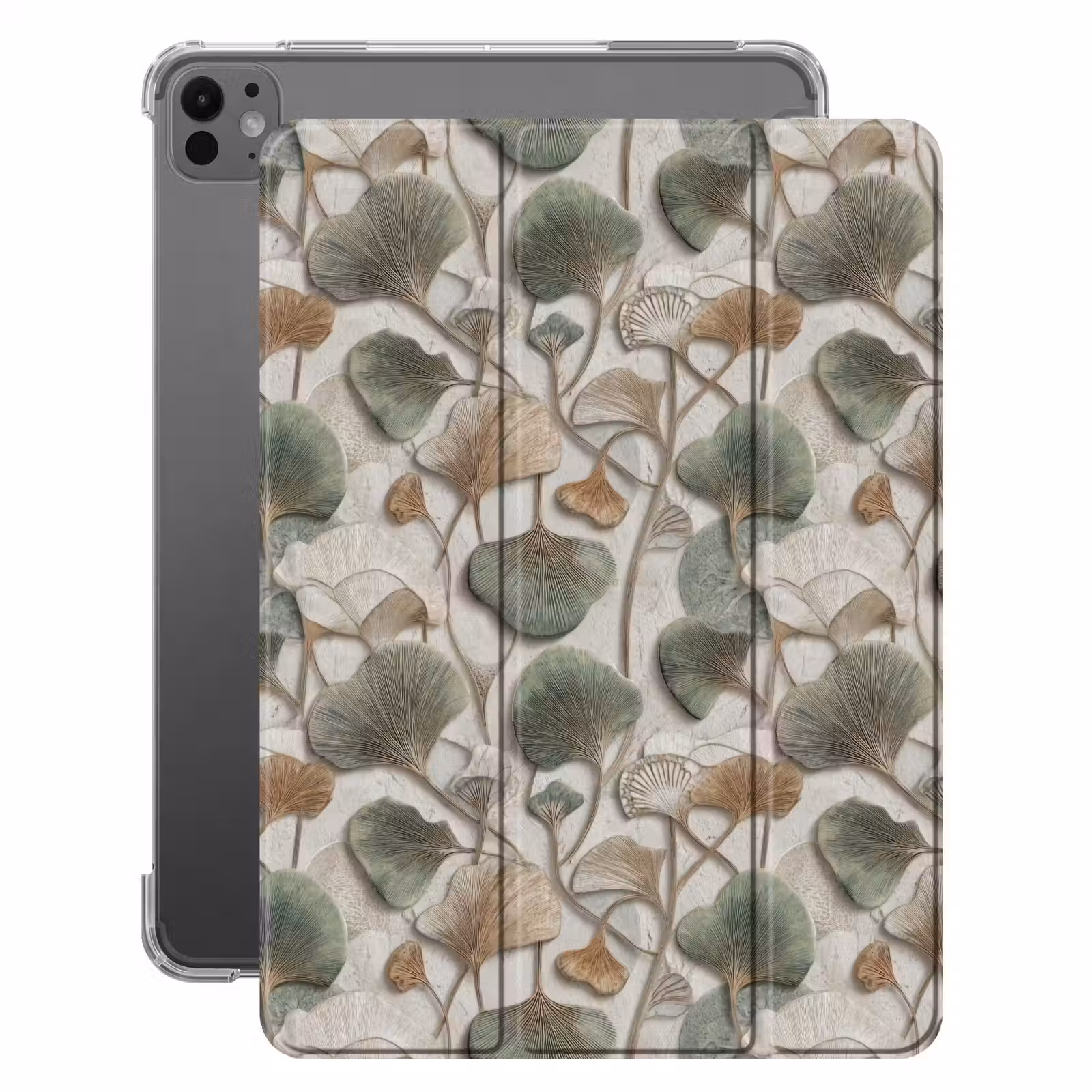 iPad-Hülle - Elegant - Laubig - Grün — 1