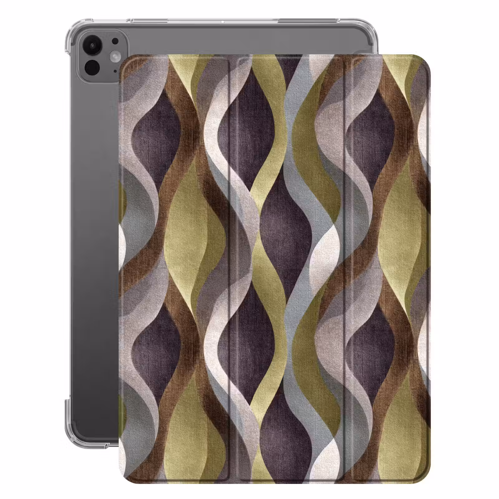 iPad-Hülle - Retro - Orbits - Bunt — 1
