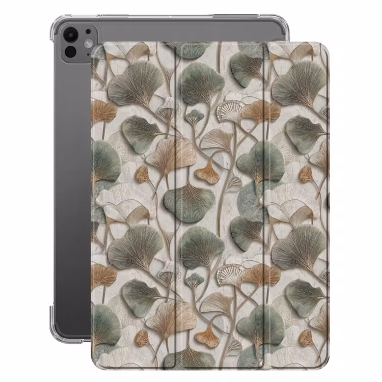 iPad-Hülle - Elegant - Laubig - Grün — 1