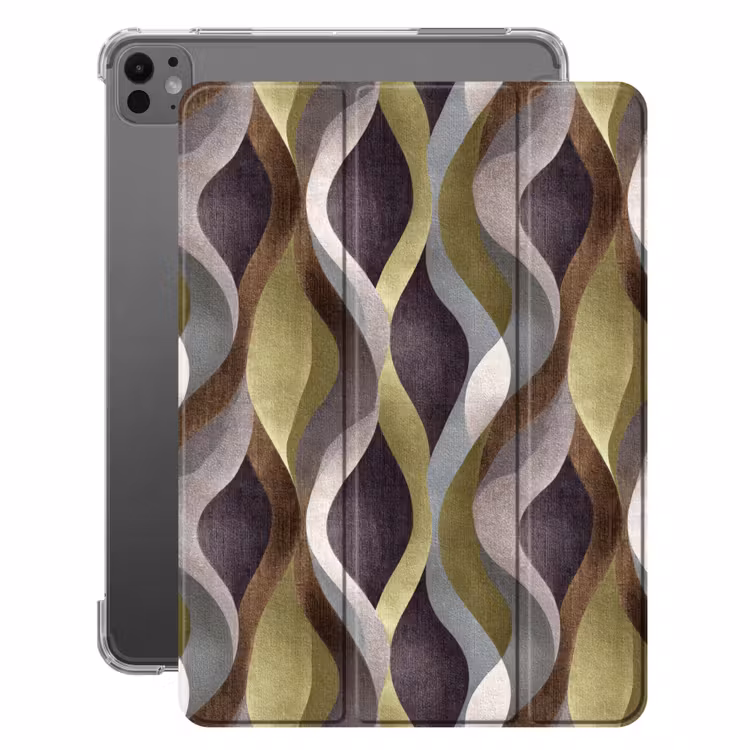 iPad-Hülle - Retro - Orbits - Bunt — 1