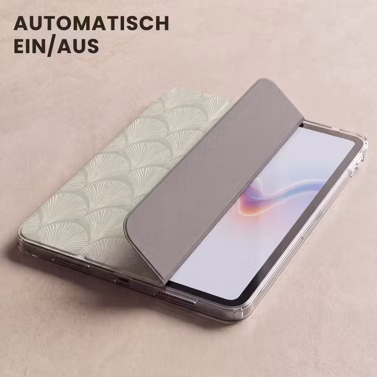 iPad-Hülle - Ventilatoren - Muster - Grün — 5