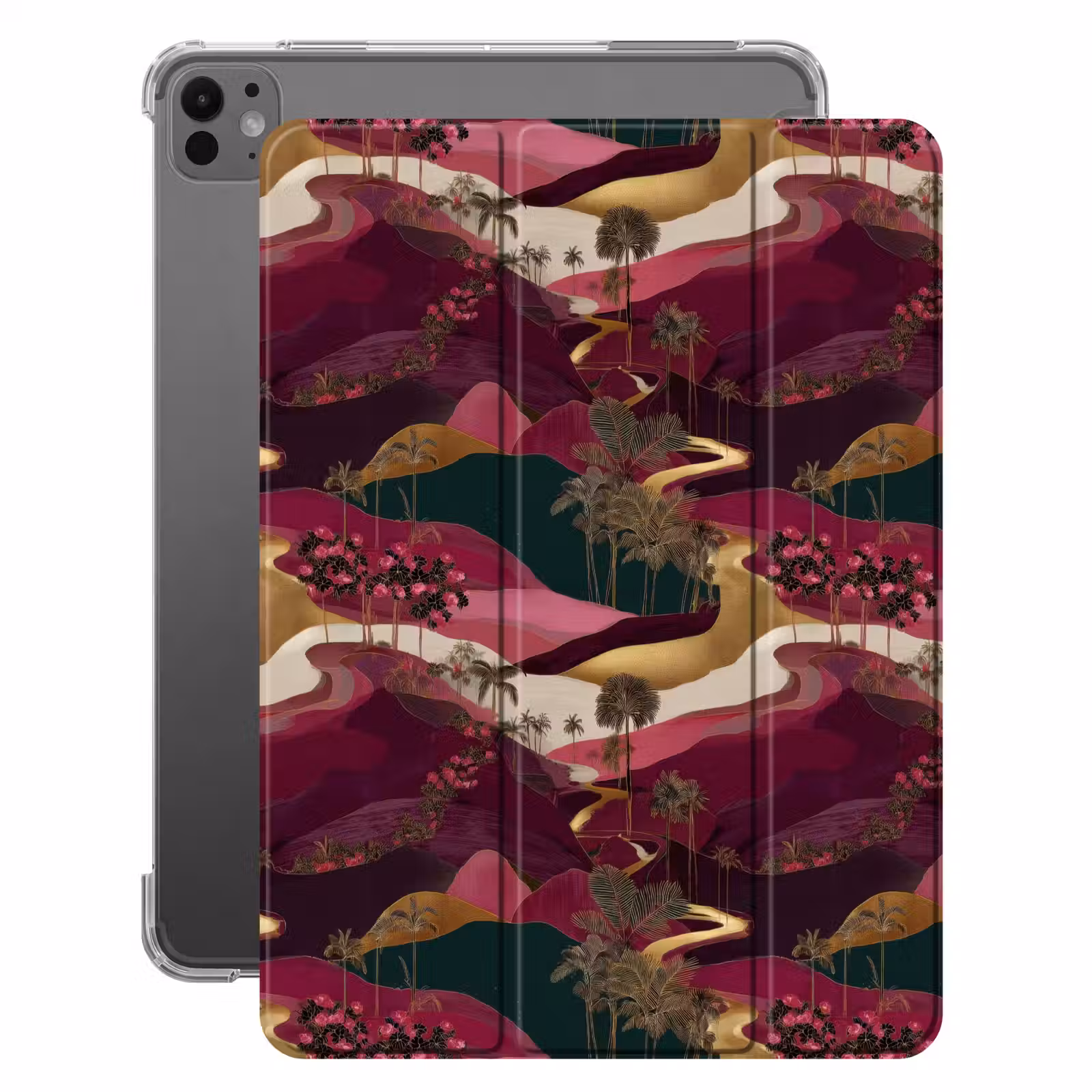 iPad-Hülle - Magie - Palmen - Gold — 1