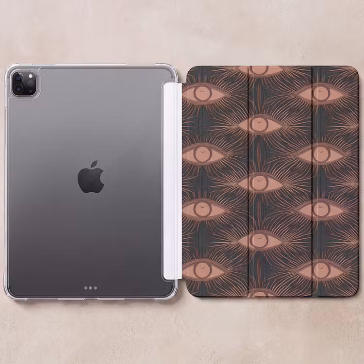 iPad-Hülle - Bohemian - Auge - Braun — 6