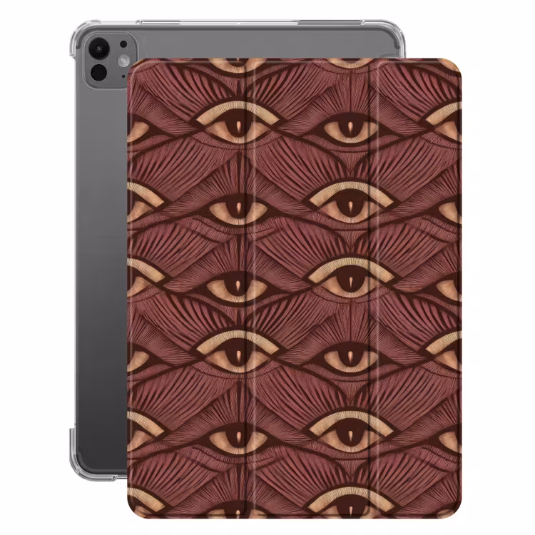 iPad-Hülle - Mystic - Augen - Braun — 1
