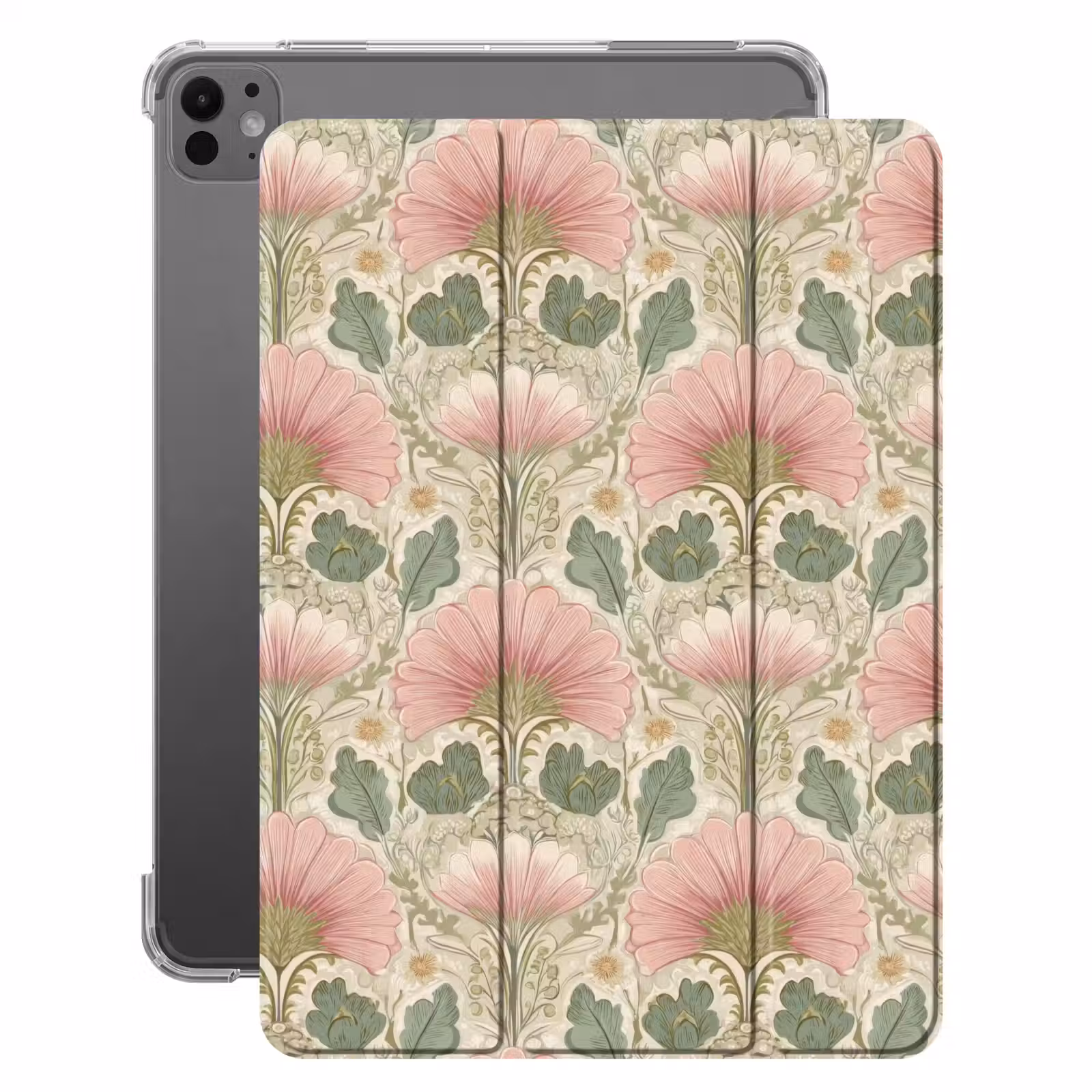 iPad-Hülle - Klassisch - Muster - Rosa — 1