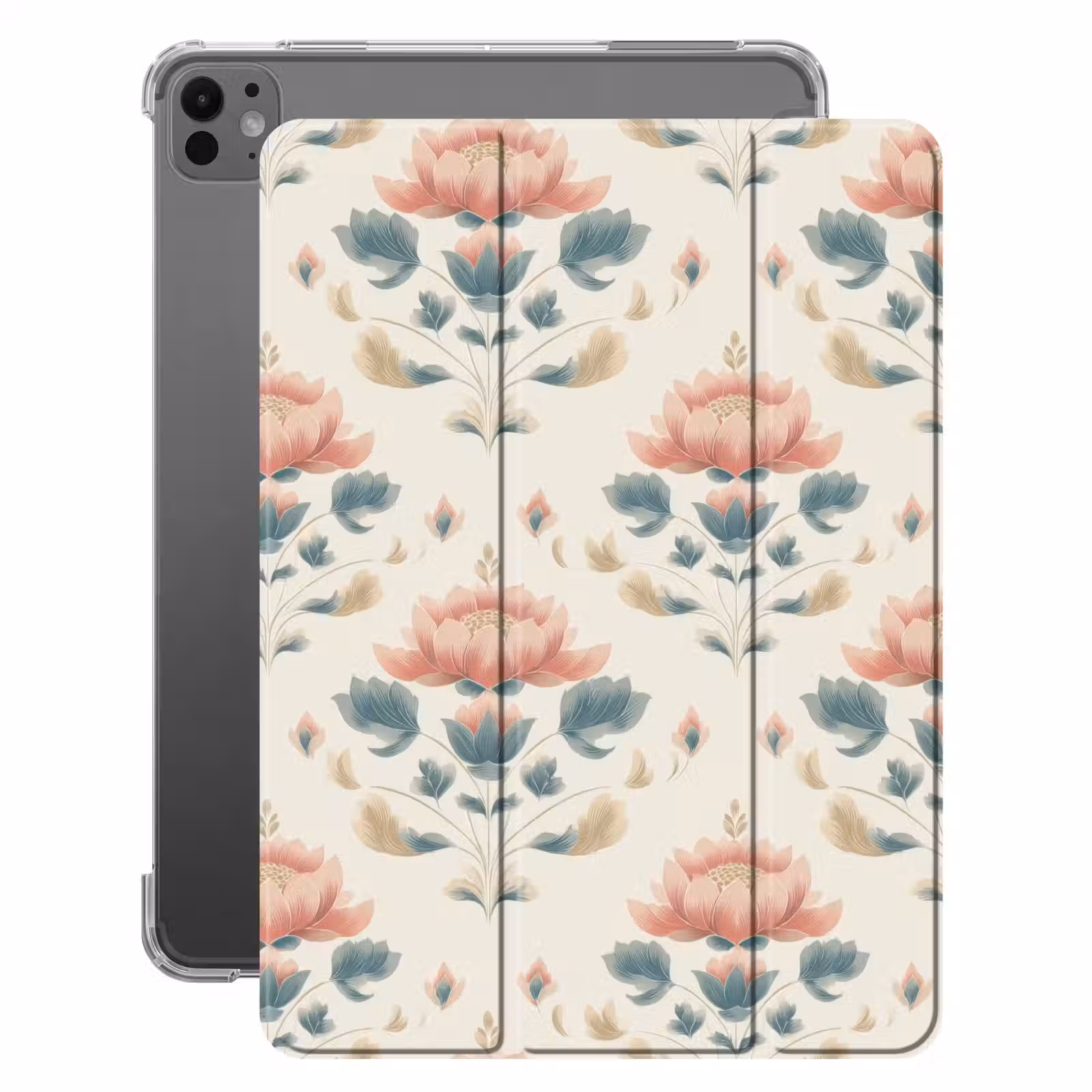 iPad-Hülle - Lotus - Blumen - Rosa — 1