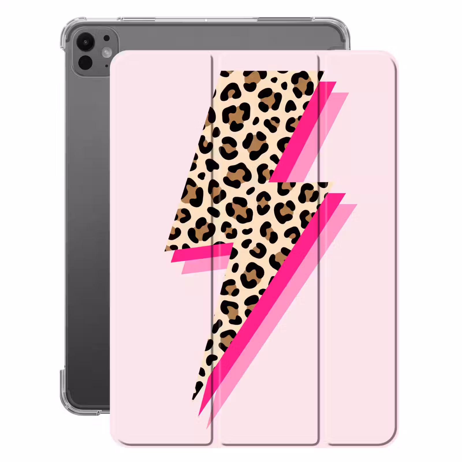 iPad-Hülle - Polka dots - Rosa - Blitz — 1