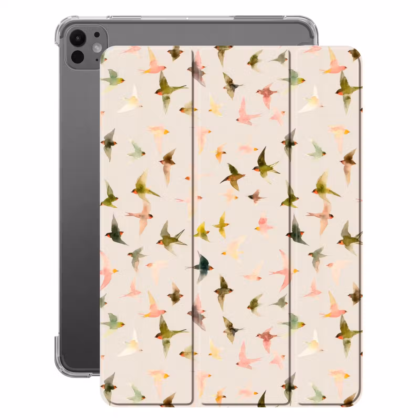 iPad-Hülle - Vögel - Fliegen - Bunt — 1