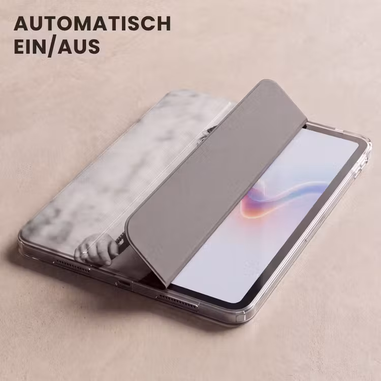 iPad-Hülle - Edgy - Frau - Schwarz - Weiß — 5