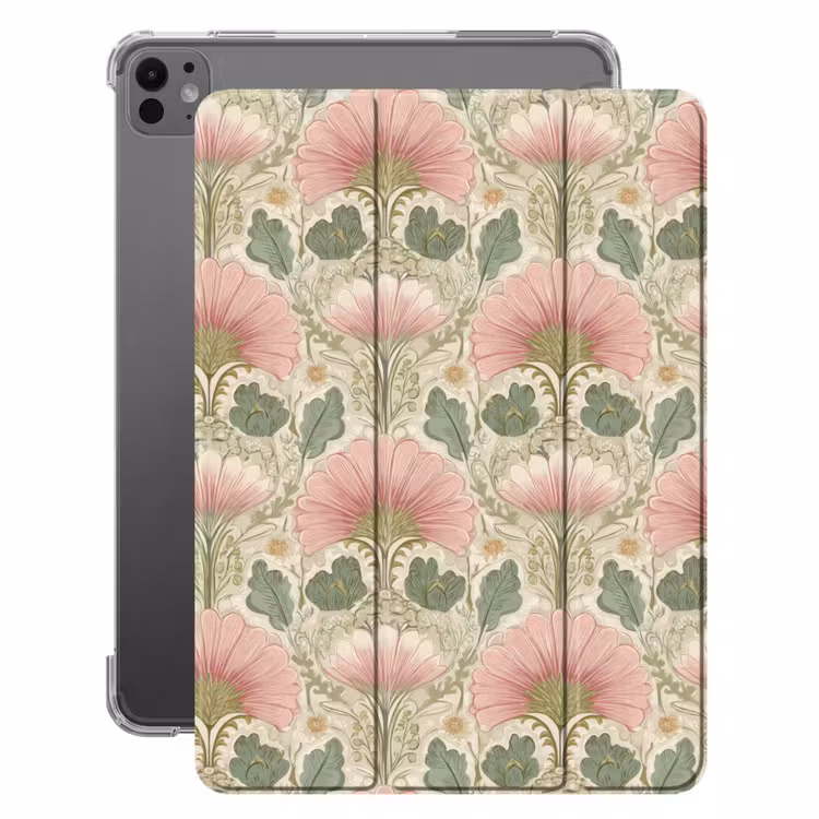 iPad-Hülle - Klassisch - Muster - Rosa — 1