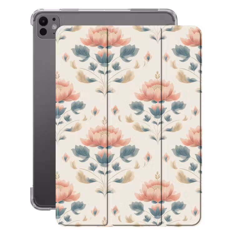 iPad-Hülle - Lotus - Blumen - Rosa — 1