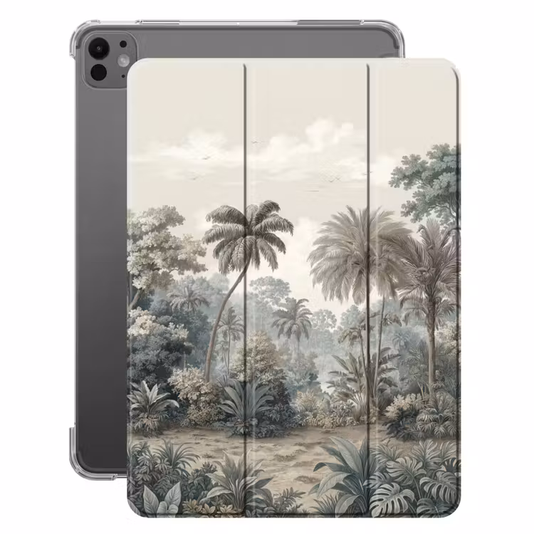 iPad-Hülle - Tropisch - Landschaft - Illustration — 1