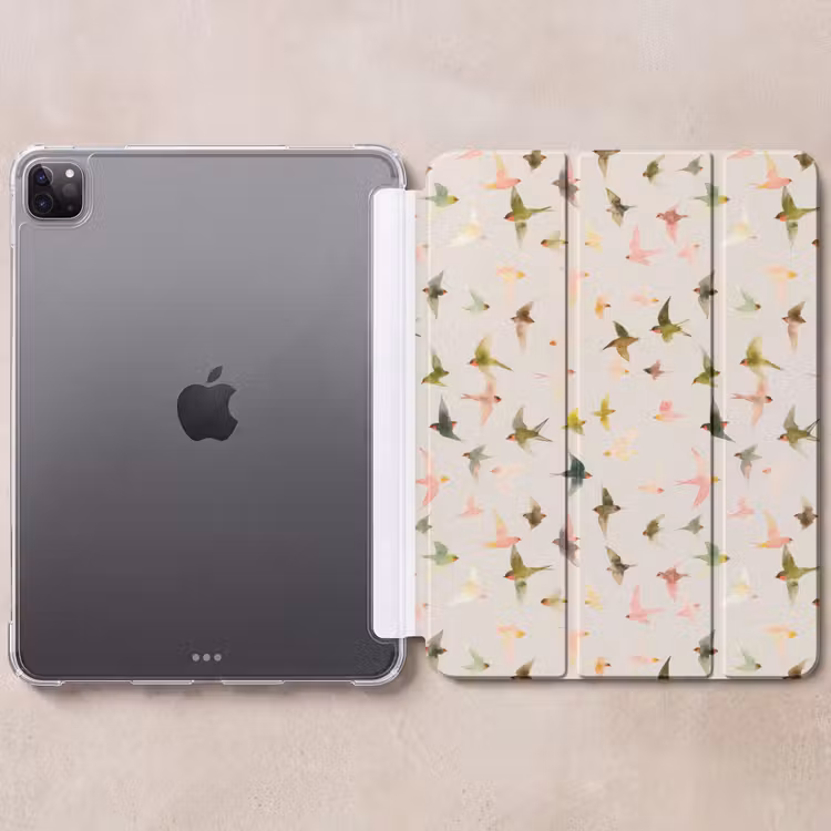 iPad-Hülle - Vögel - Fliegen - Bunt — 6