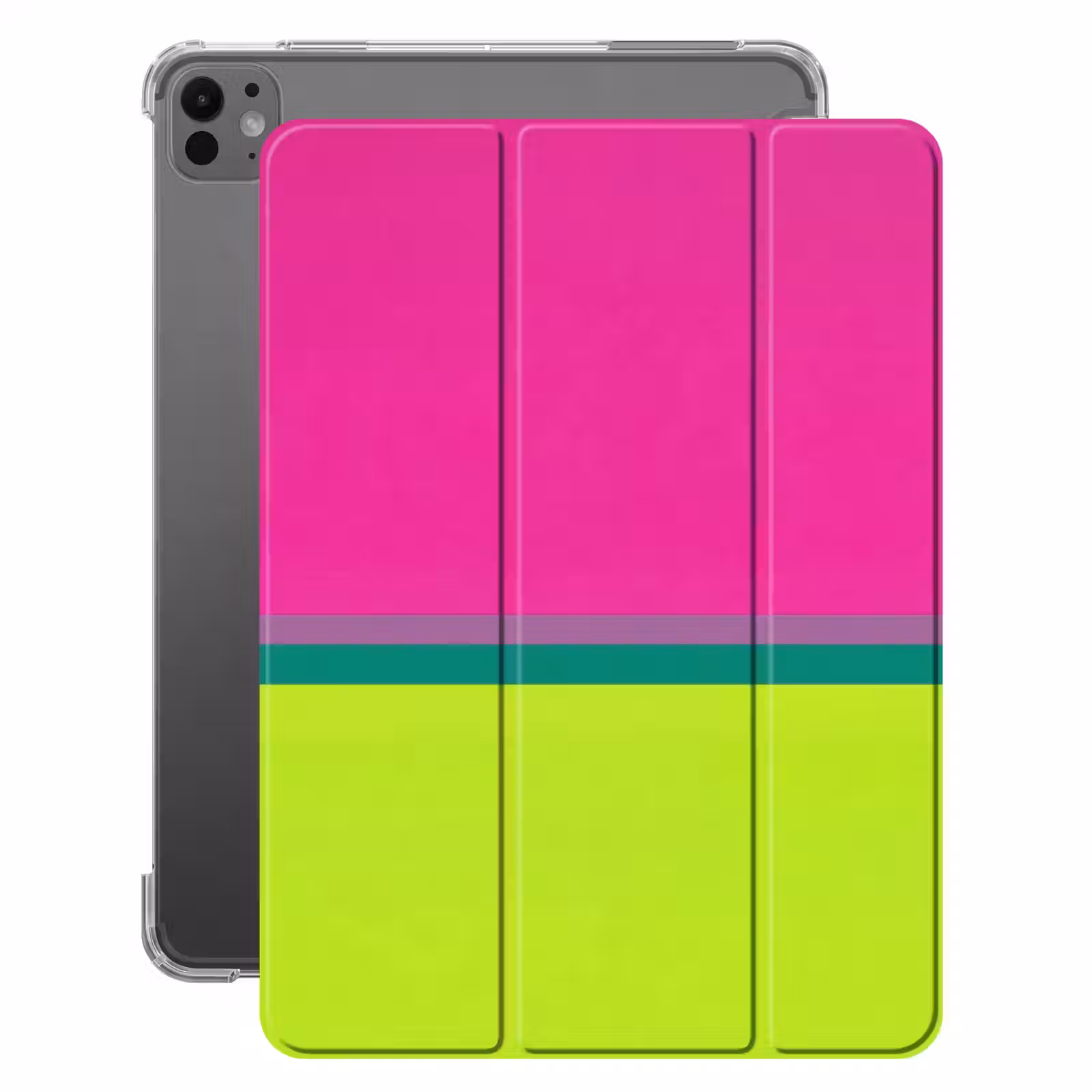 iPad-Hülle - Streifen - Modern - Farbenfroh — 1
