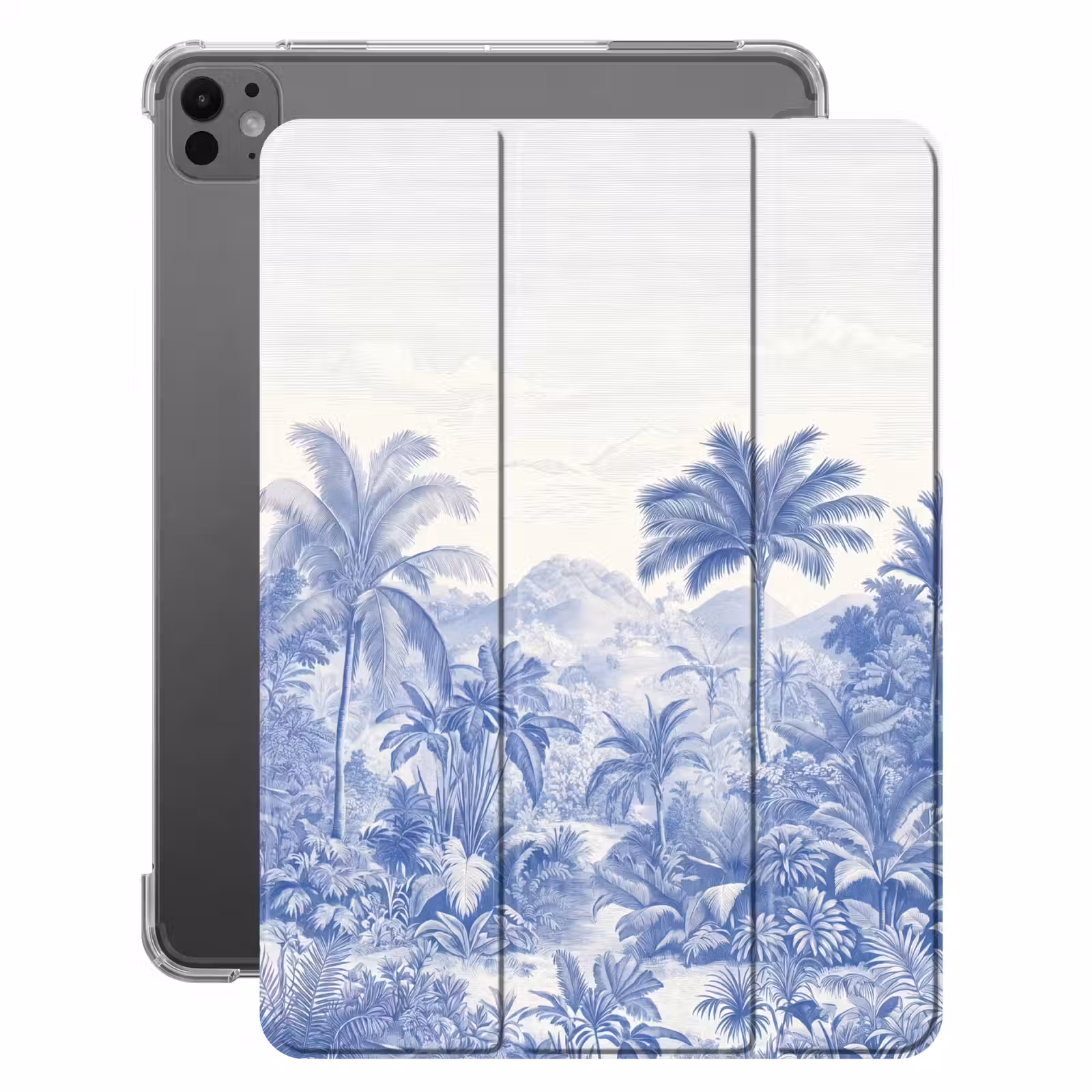 iPad-Hülle - Tropisch - Dschungel - Blau — 1