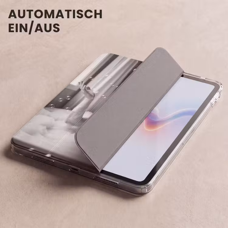 iPad-Hülle - Bad - Seifenblasen - Schwarz - Weiß — 5