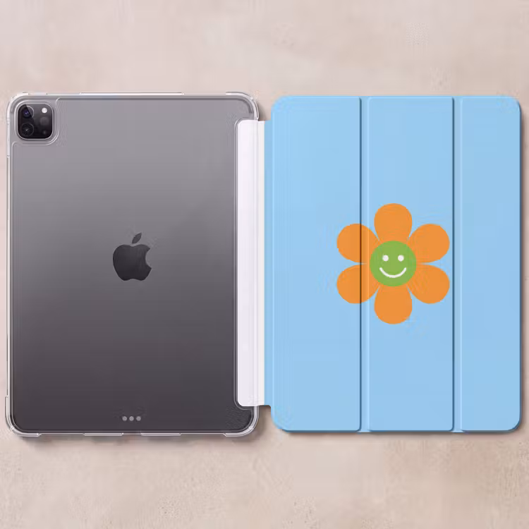 iPad-Hülle - Blume - Smiley - Farbenfroh — 6